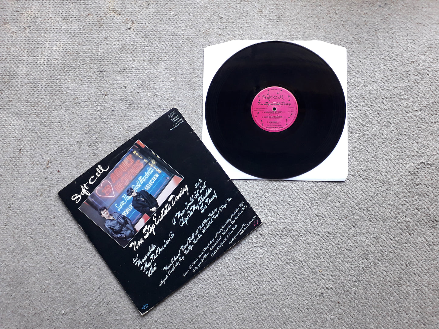 Soft Cell – Non Stop Ecstatic Dancing LP (BZX 1012)