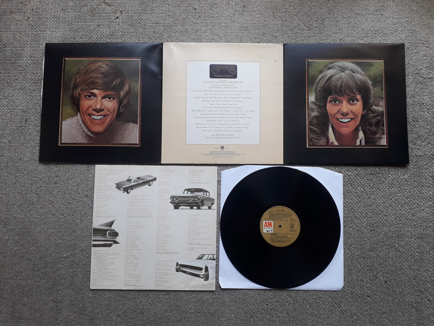 Carpenters-Now & Then LP (AMLH 63519)