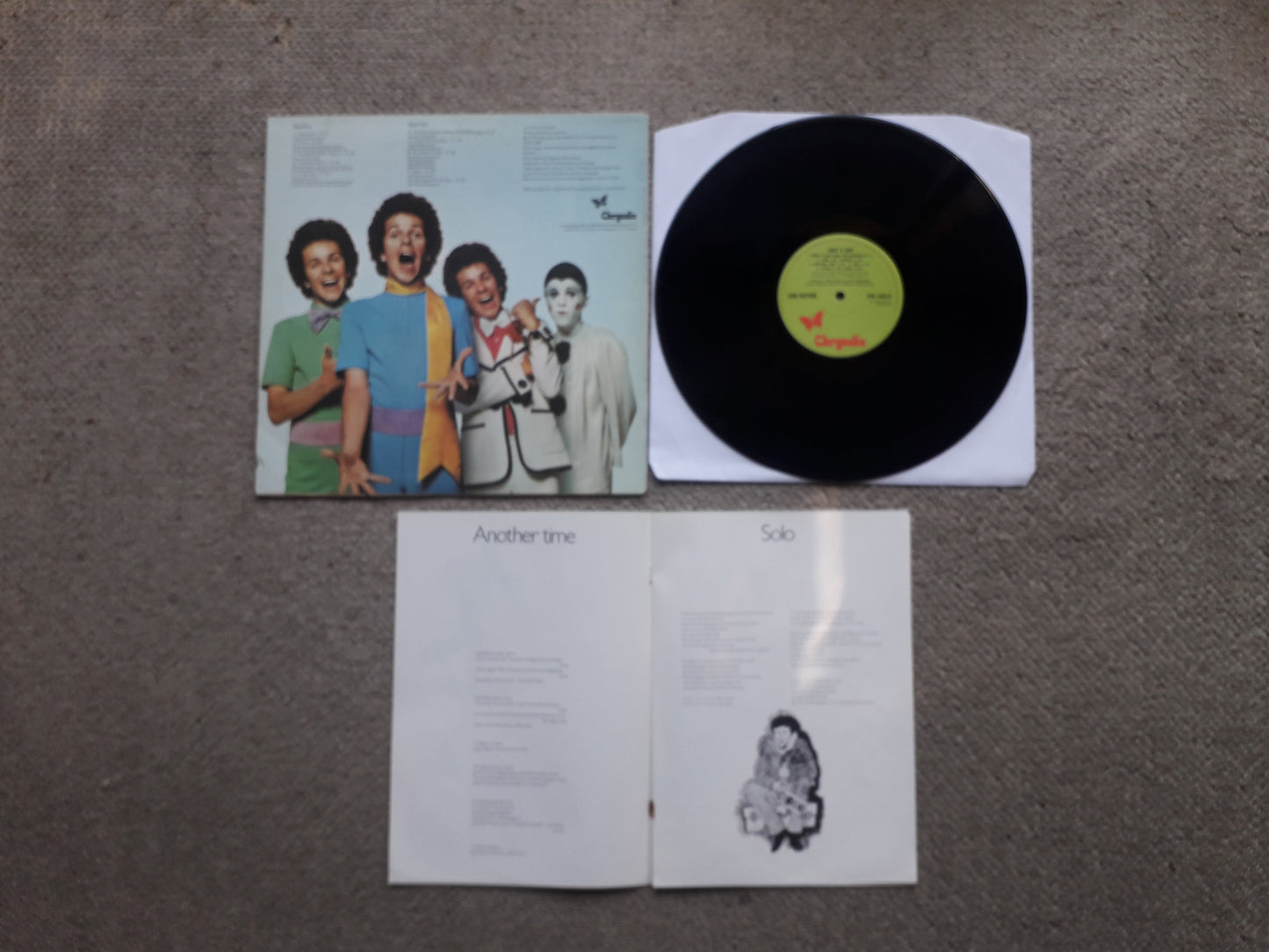 Leo Sayer-Just A Boy LP + Lyric Booklet (CHR 1068)