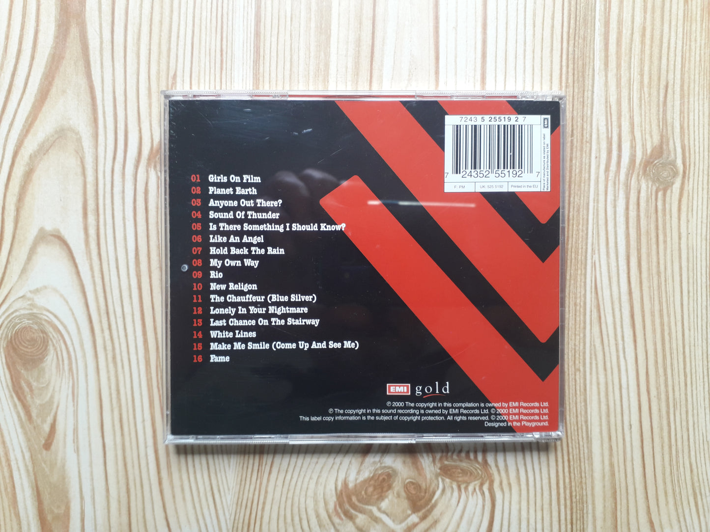 Duran Duran-Girls On Film "The Collection" CD (7243 5 25519 2 7)