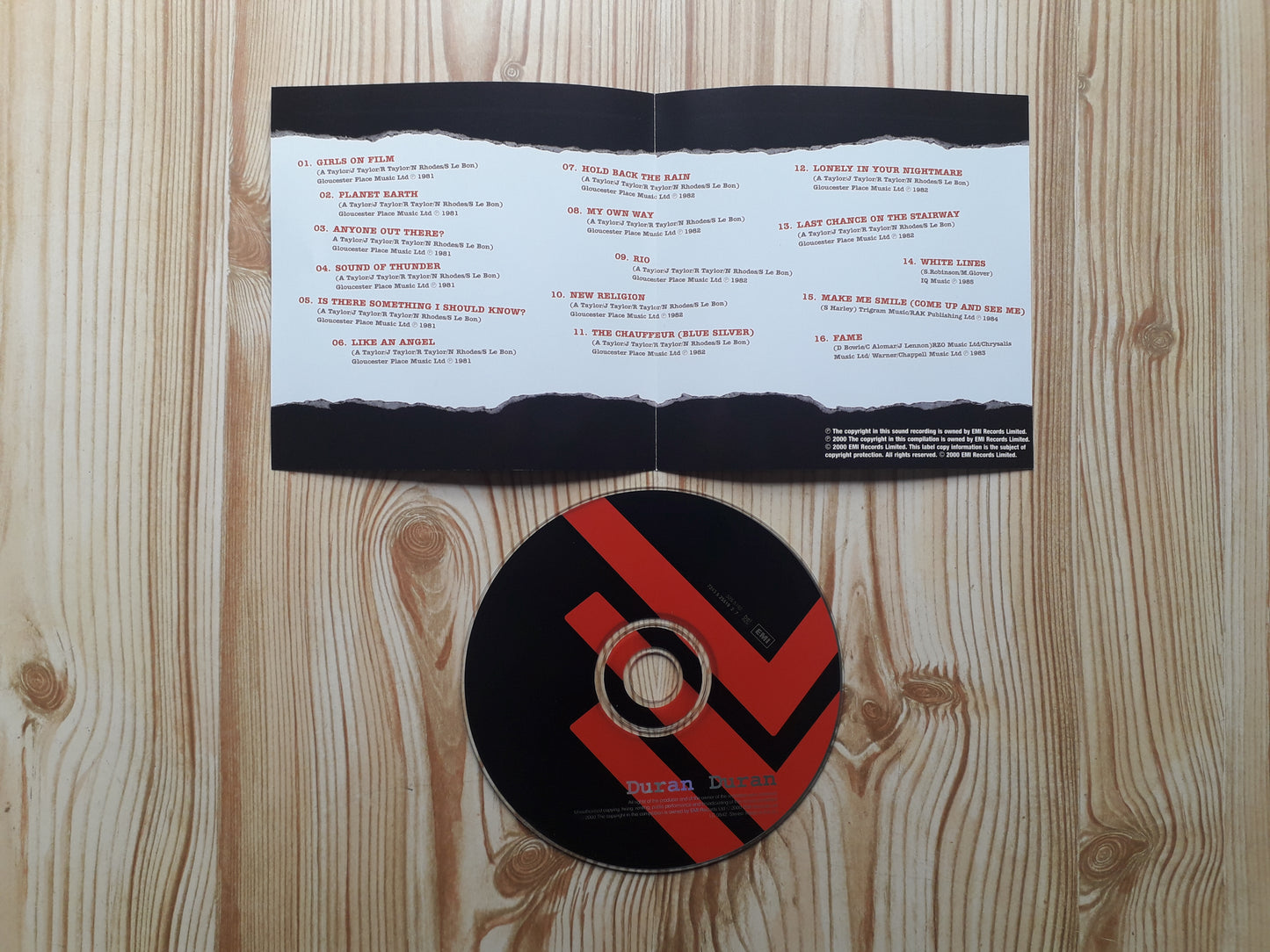 Duran Duran-Girls On Film "The Collection" CD (7243 5 25519 2 7)