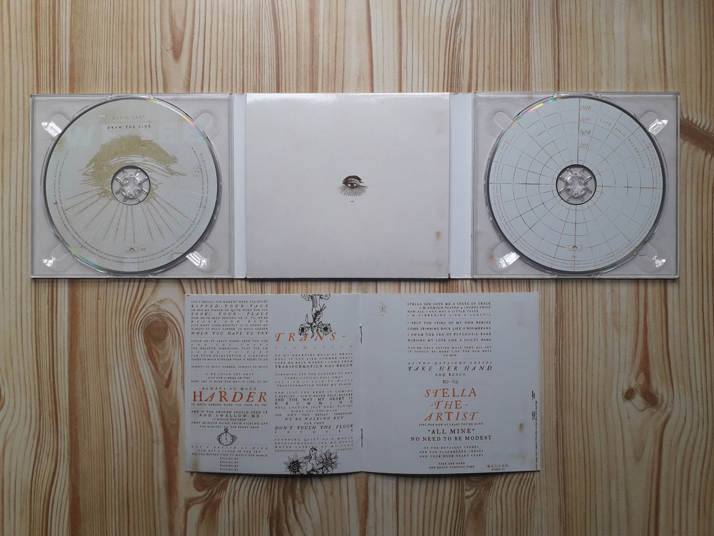 David Gray – Draw The Line Limited Edition Dbl CD (2716841)