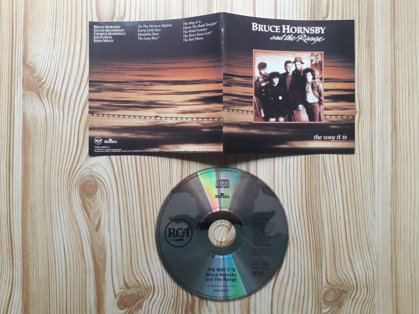 Bruce Hornsby And The Range–The Way It Is CD (74321 44421 2)