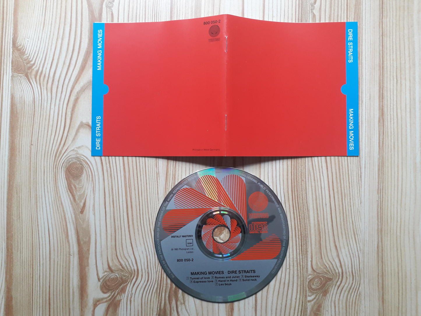 Dire Straits-Making Movies CD (800 050-2)