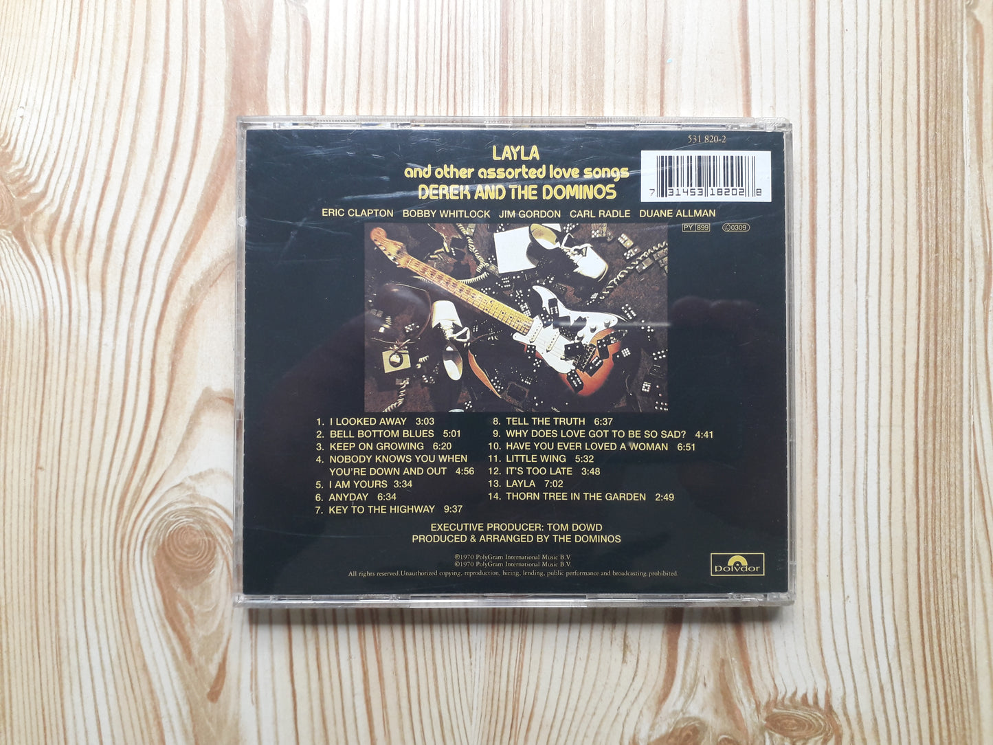 Derek And The Dominos–Layla And Other Assorted Love Songs CD (531 820-2)
