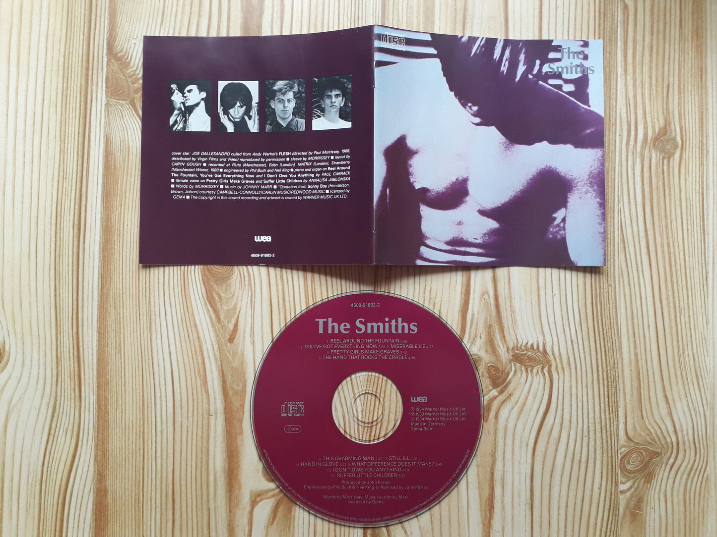 Smiths-The Smiths CD (4509-91892-2)