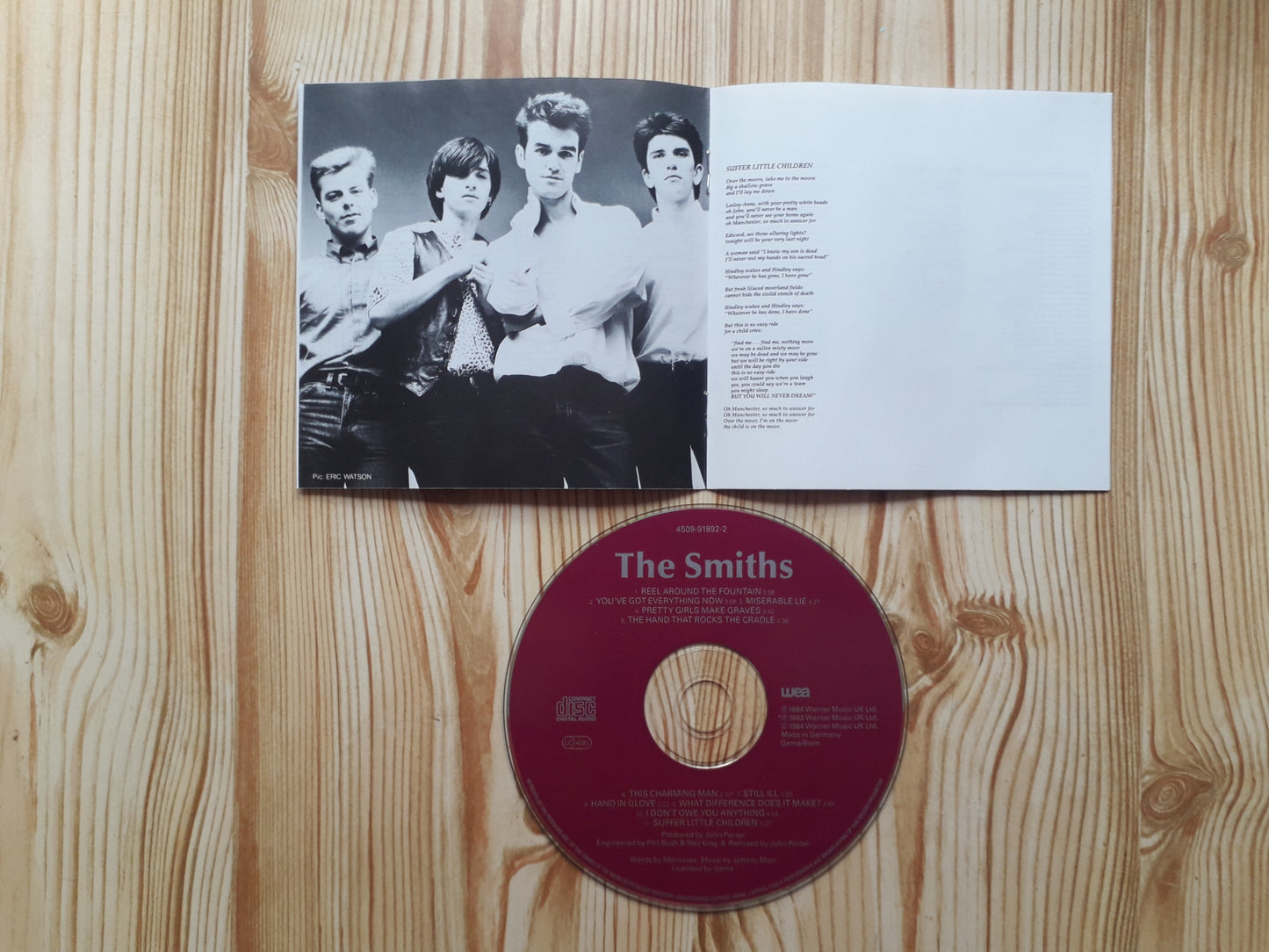 Smiths-The Smiths CD (4509-91892-2)