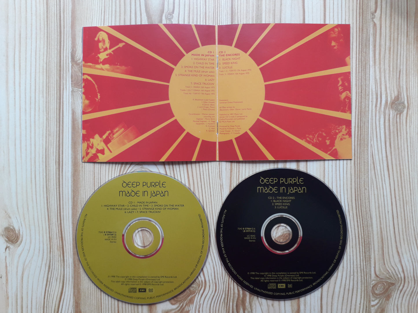 Deep Purple-Made IN Japan Dbl CD (7243 8 57864 2 6)