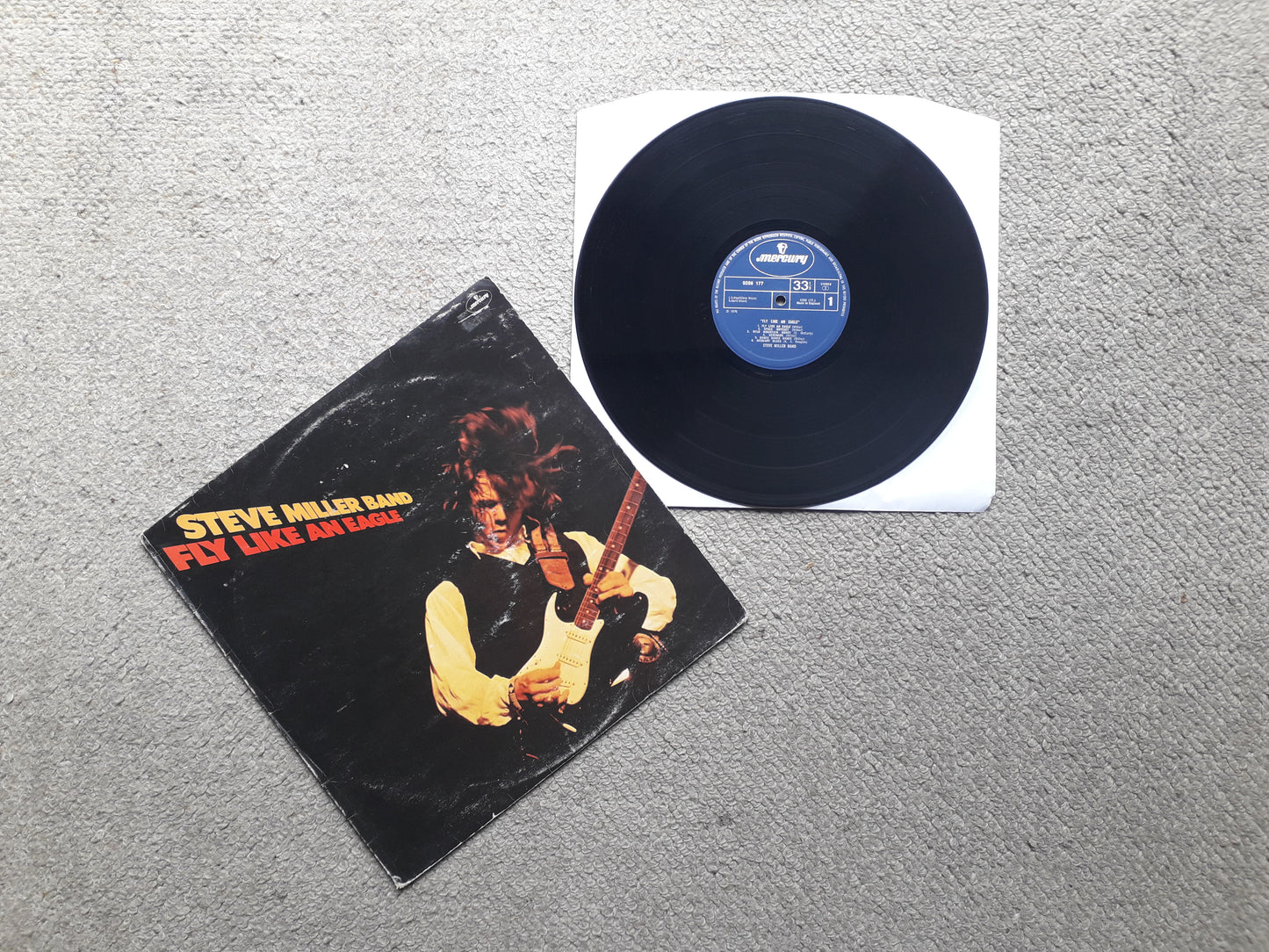 Steve Miller Band–Fly Like An Eagle LP (9286 177)
