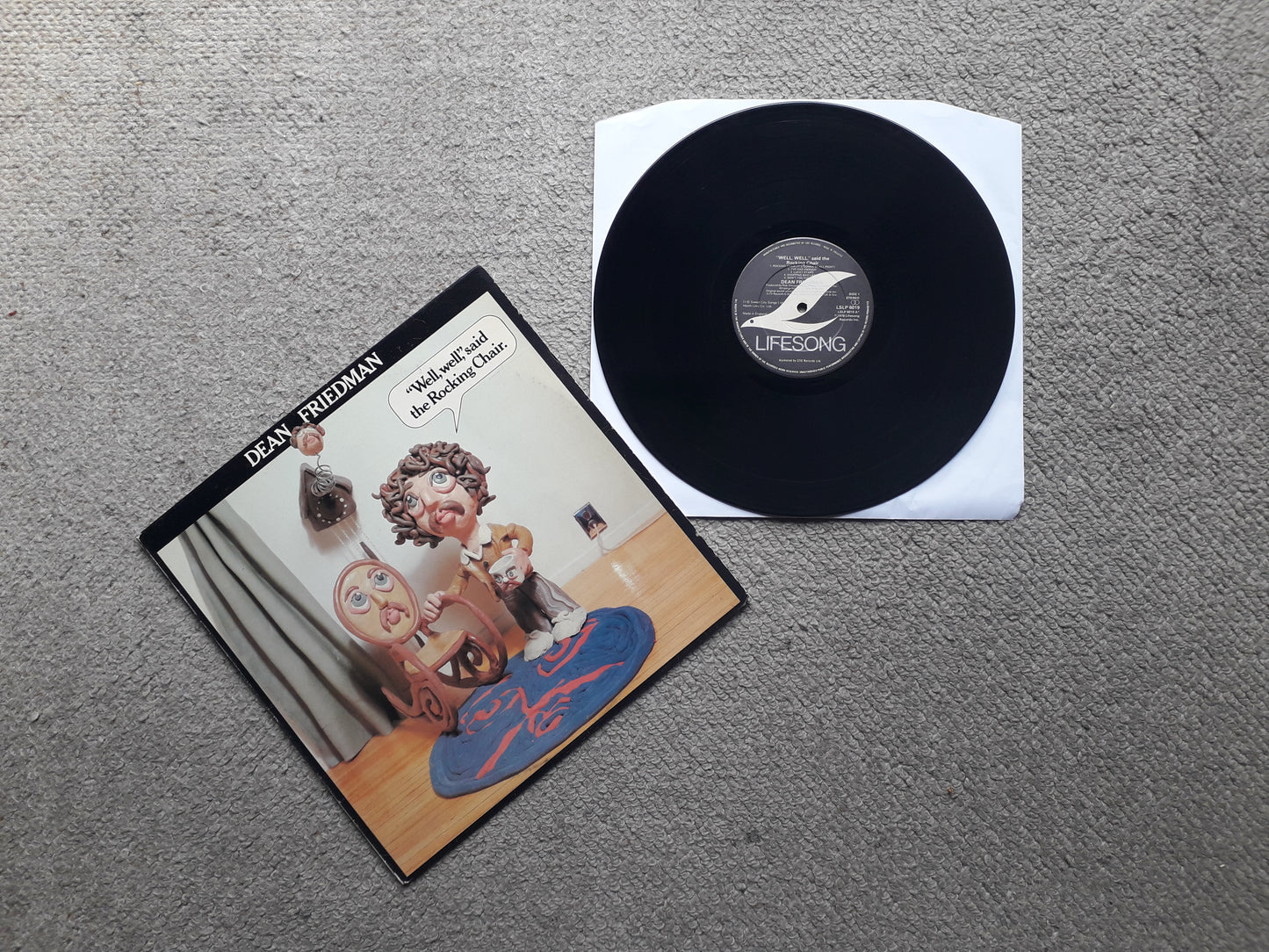 Dean Friedman-"Well, Well," Said The Rocking Chair LP (LSLP 6019)