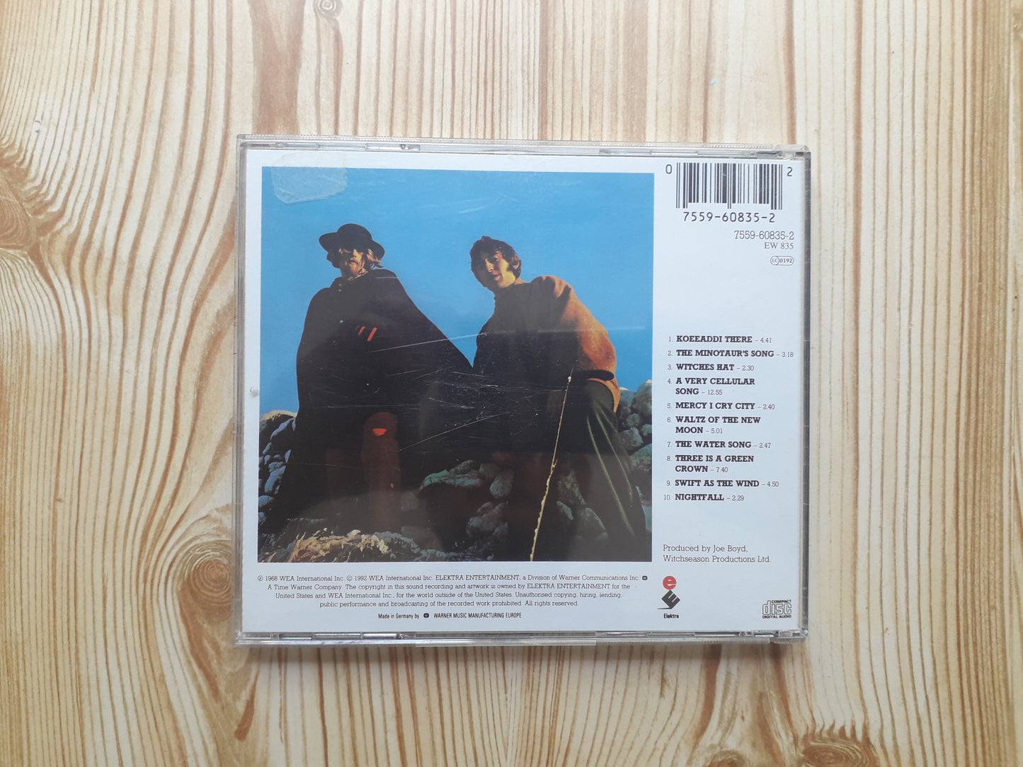 Incredible String Band–The Hangman's Beautiful Daughter CD (7559-60835-2)