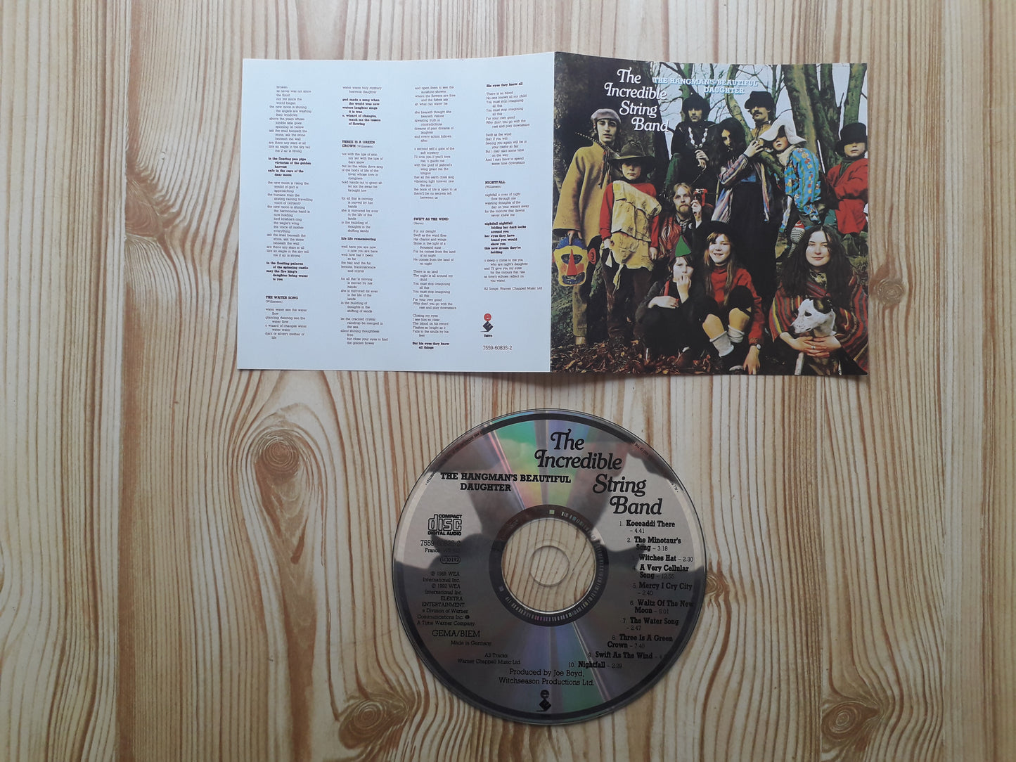 Incredible String Band–The Hangman's Beautiful Daughter CD (7559-60835-2)