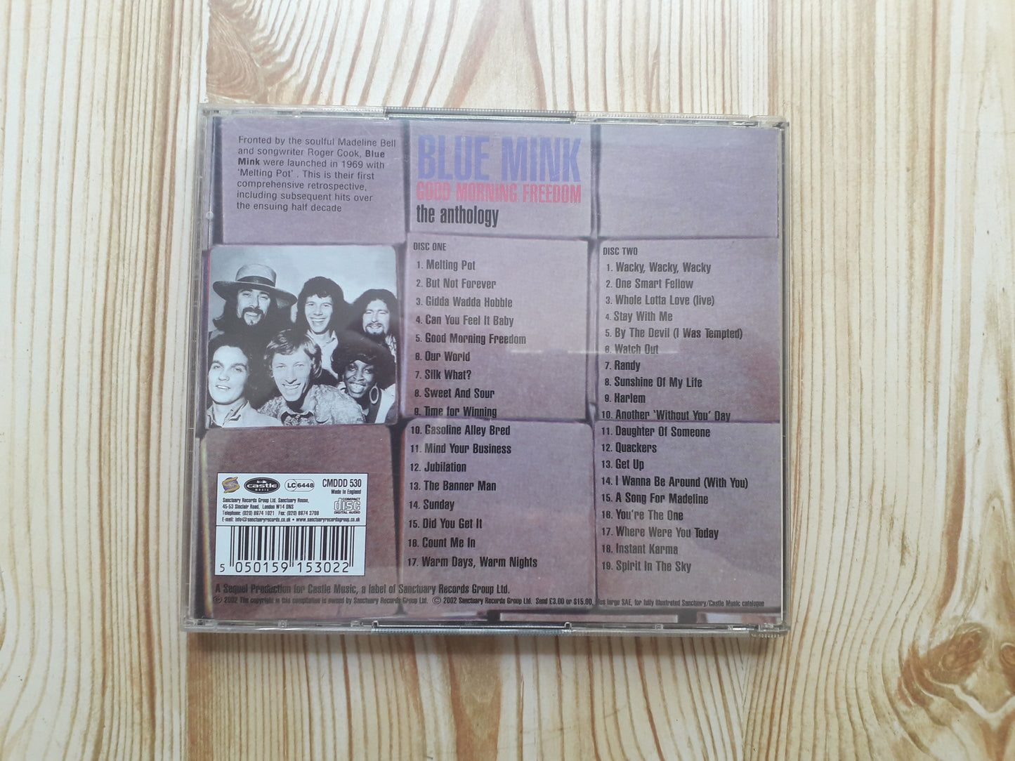 Blue Mink–Good Morning Freedom-The Anthology Dbl CD (CMDDD 530)