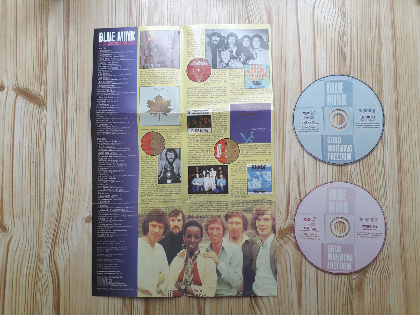 Blue Mink–Good Morning Freedom-The Anthology Dbl CD (CMDDD 530)