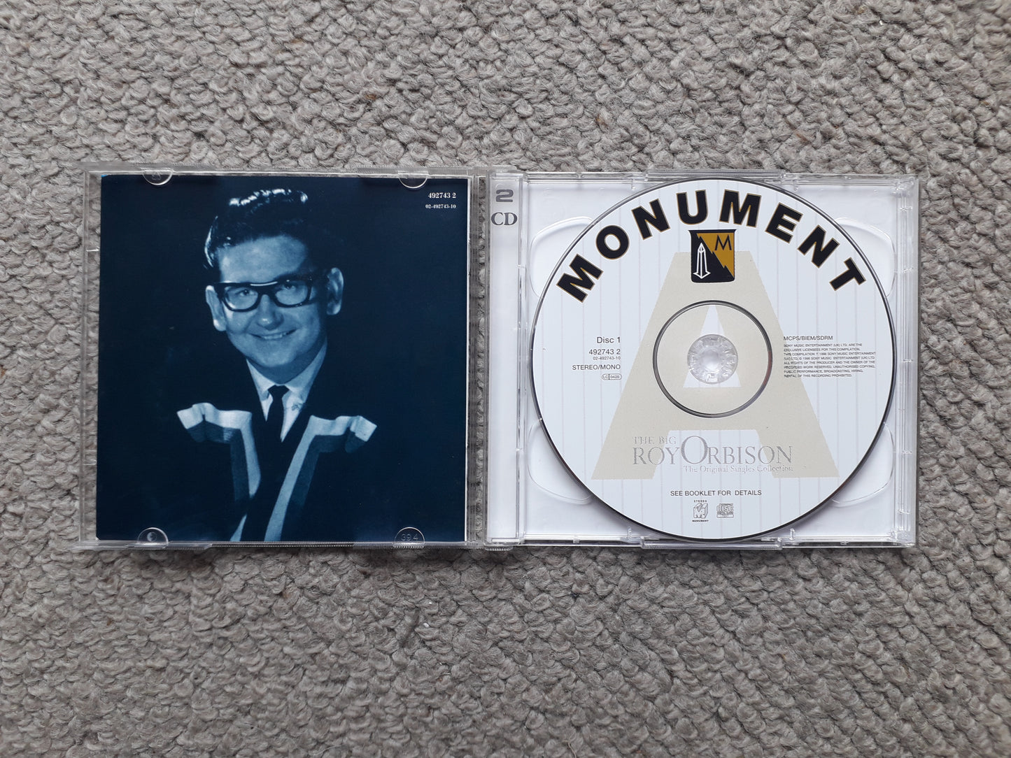 Roy Orbison-The Big O: The Original Singles Collection Dbl CD (492743 2)