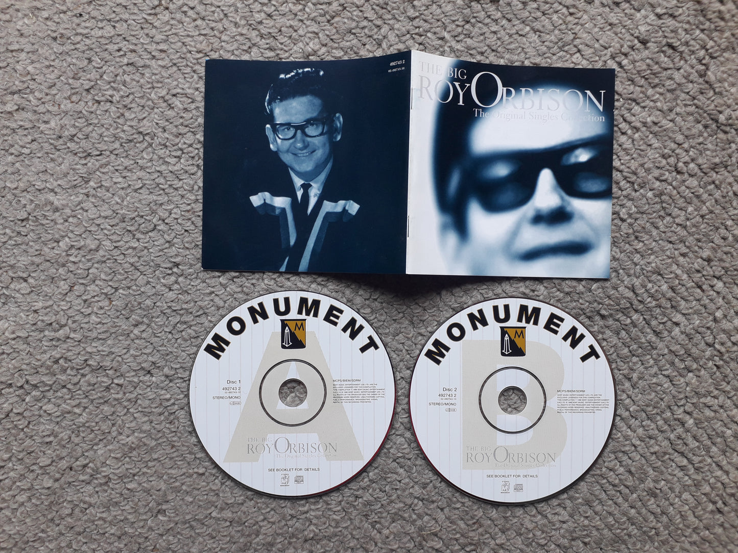 Roy Orbison-The Big O: The Original Singles Collection Dbl CD (492743 2)