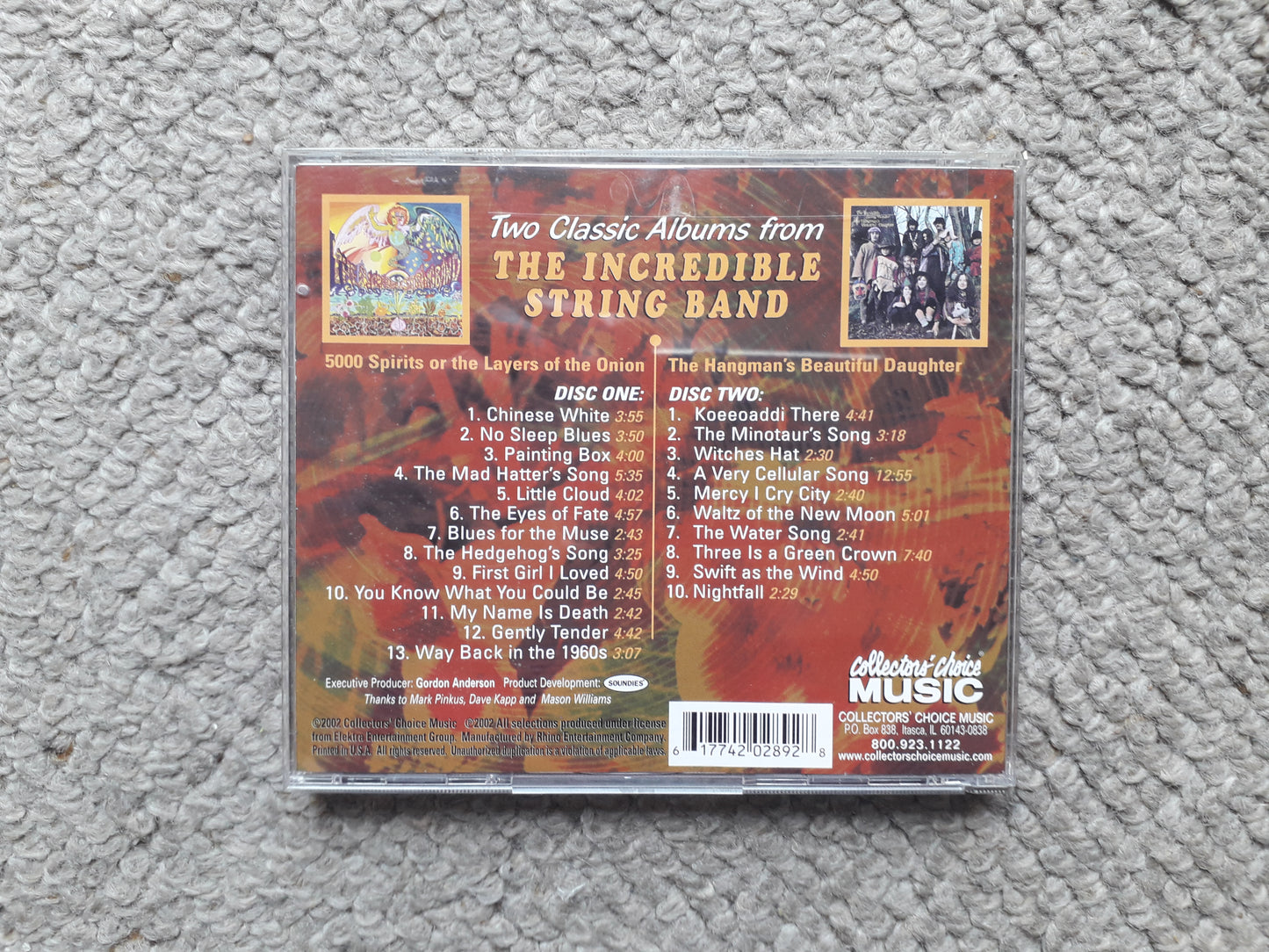 Incredible String Band Band – 5000 Spirits Or The Layers Of The Onion / The Hangman's Beautiful Daughter