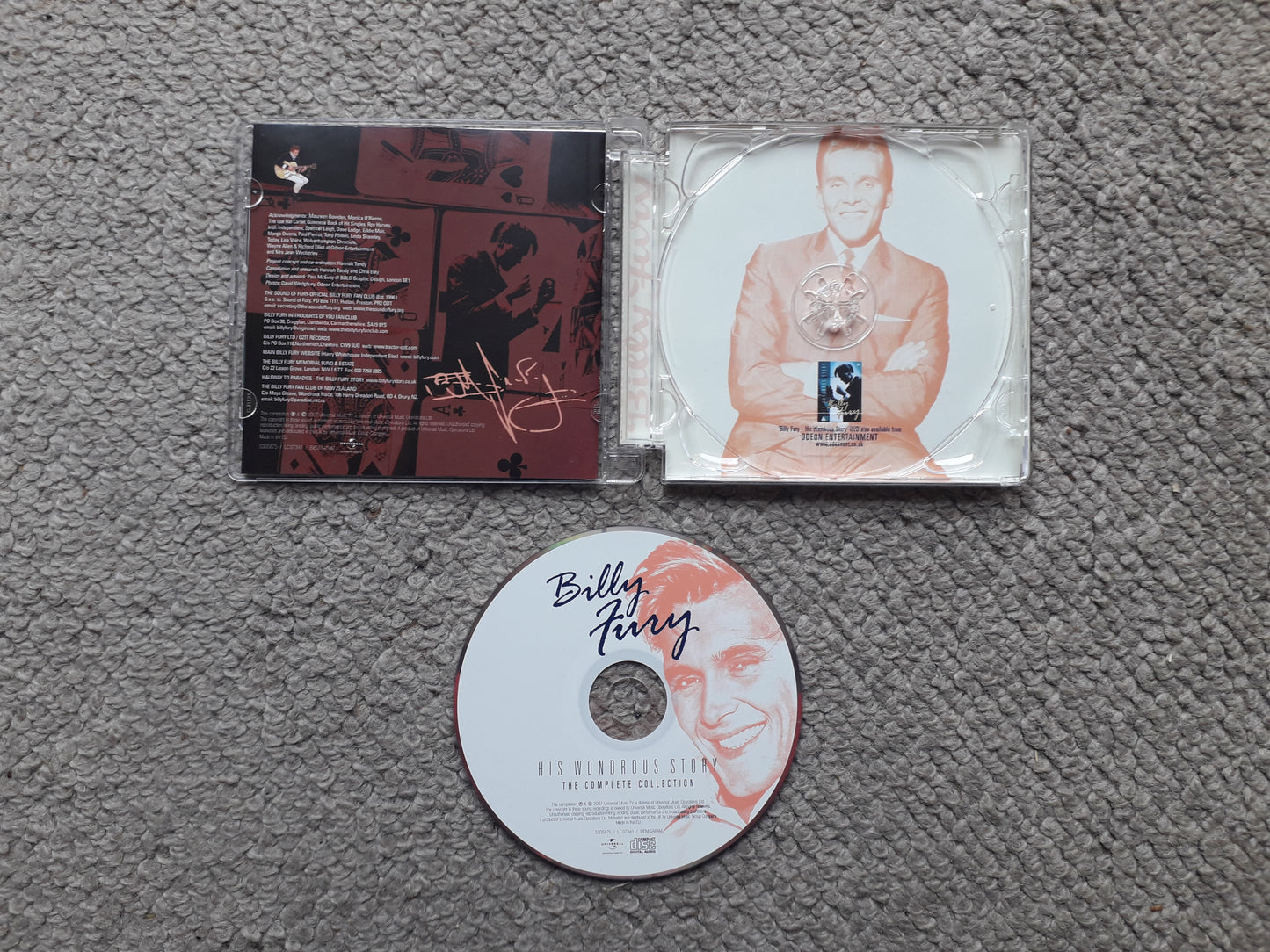 Billy Fury-His Wondrous Story: The Complete Collection CD (5305875)