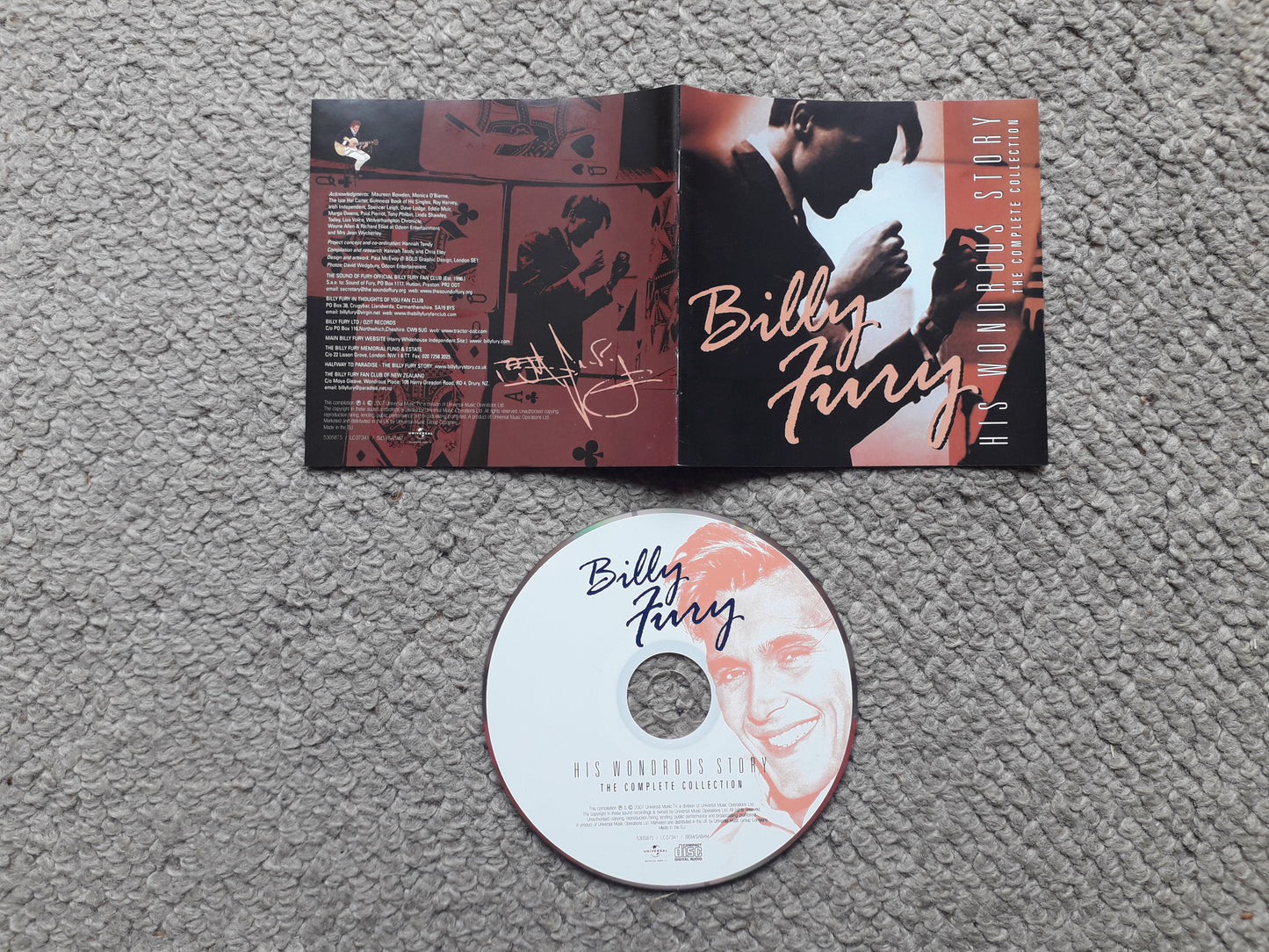 Billy Fury-His Wondrous Story: The Complete Collection CD (5305875)