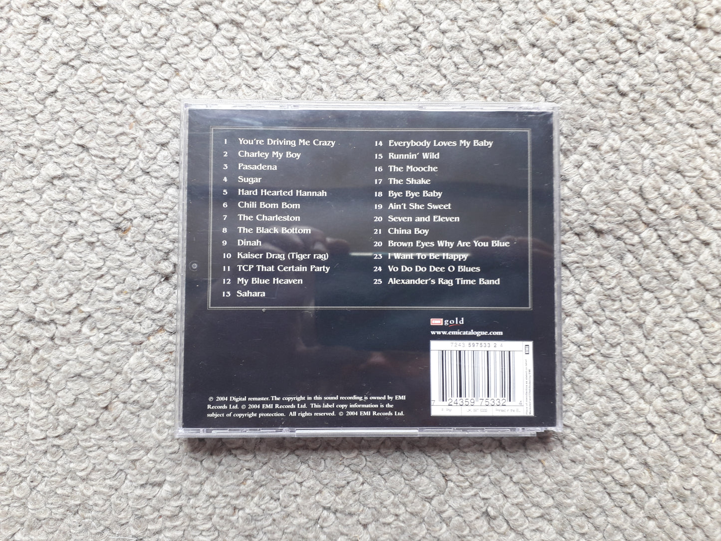 The Temperance Seven–The Very Best Of The Temperance Seven CD (7243 597533 2 4)