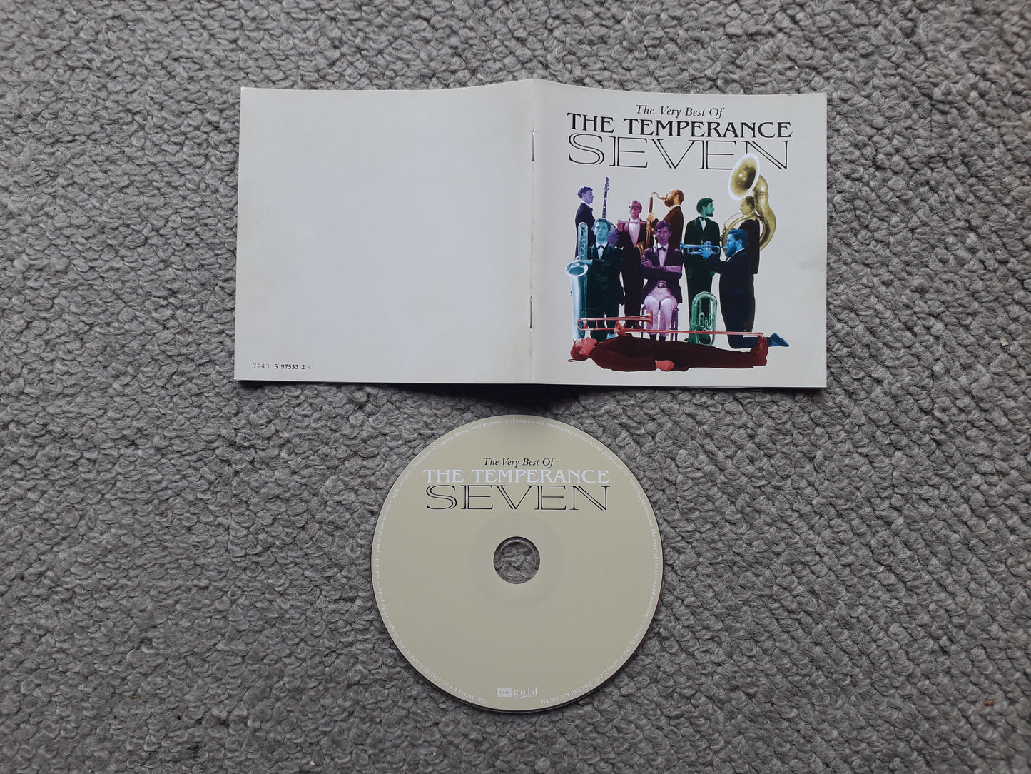 The Temperance Seven–The Very Best Of The Temperance Seven CD (7243 597533 2 4)