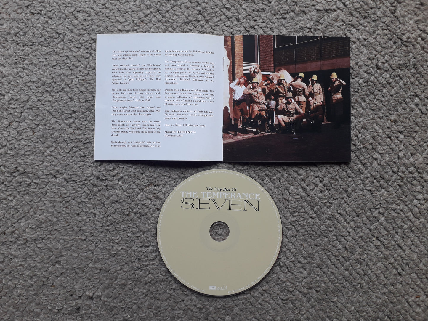 The Temperance Seven–The Very Best Of The Temperance Seven CD (7243 597533 2 4)