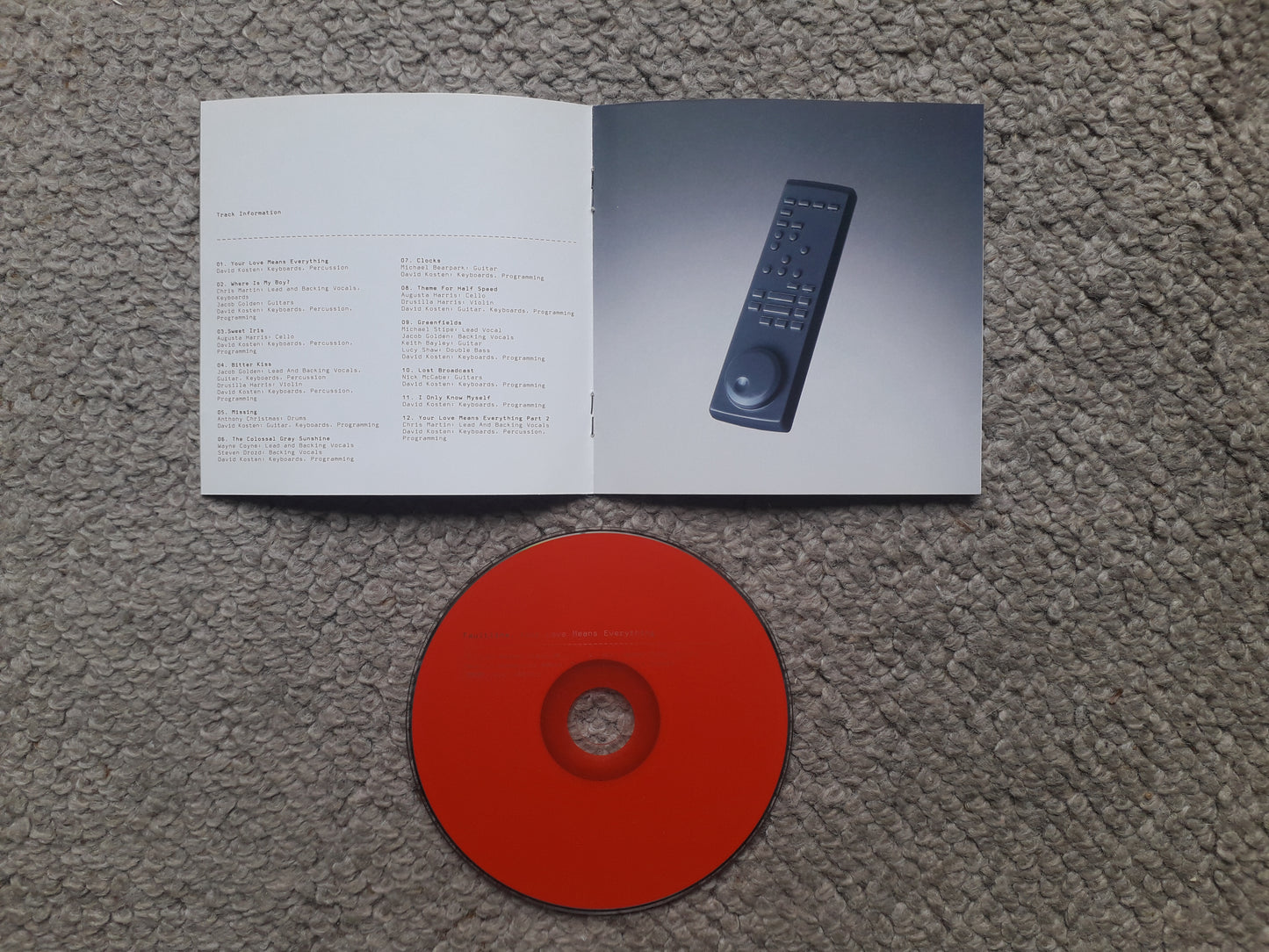 Faultline-Your Love Means Everything CD (0927-46075-2)
