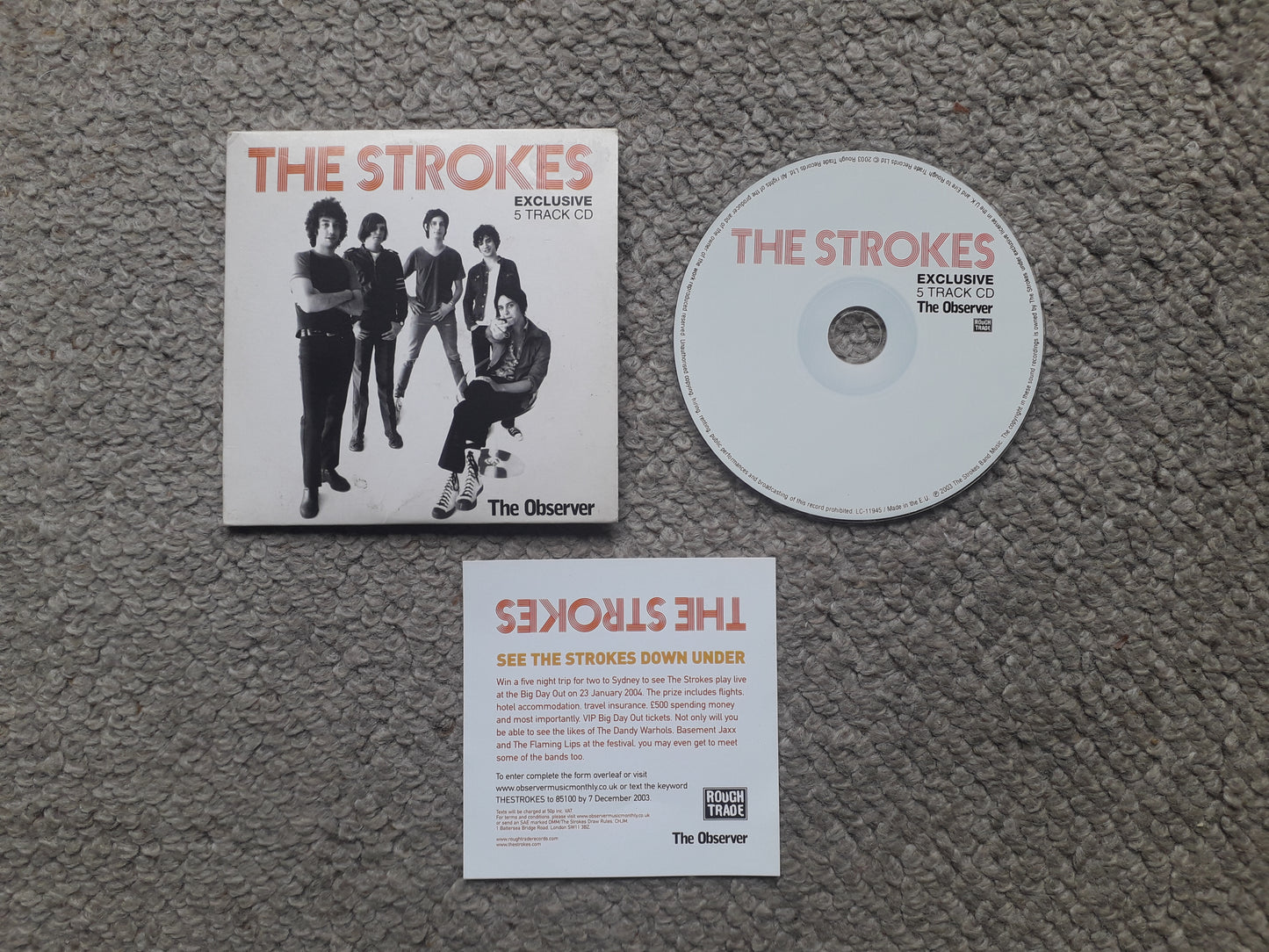 Strokes-Exclusive 5 Track CD (OBST 001)