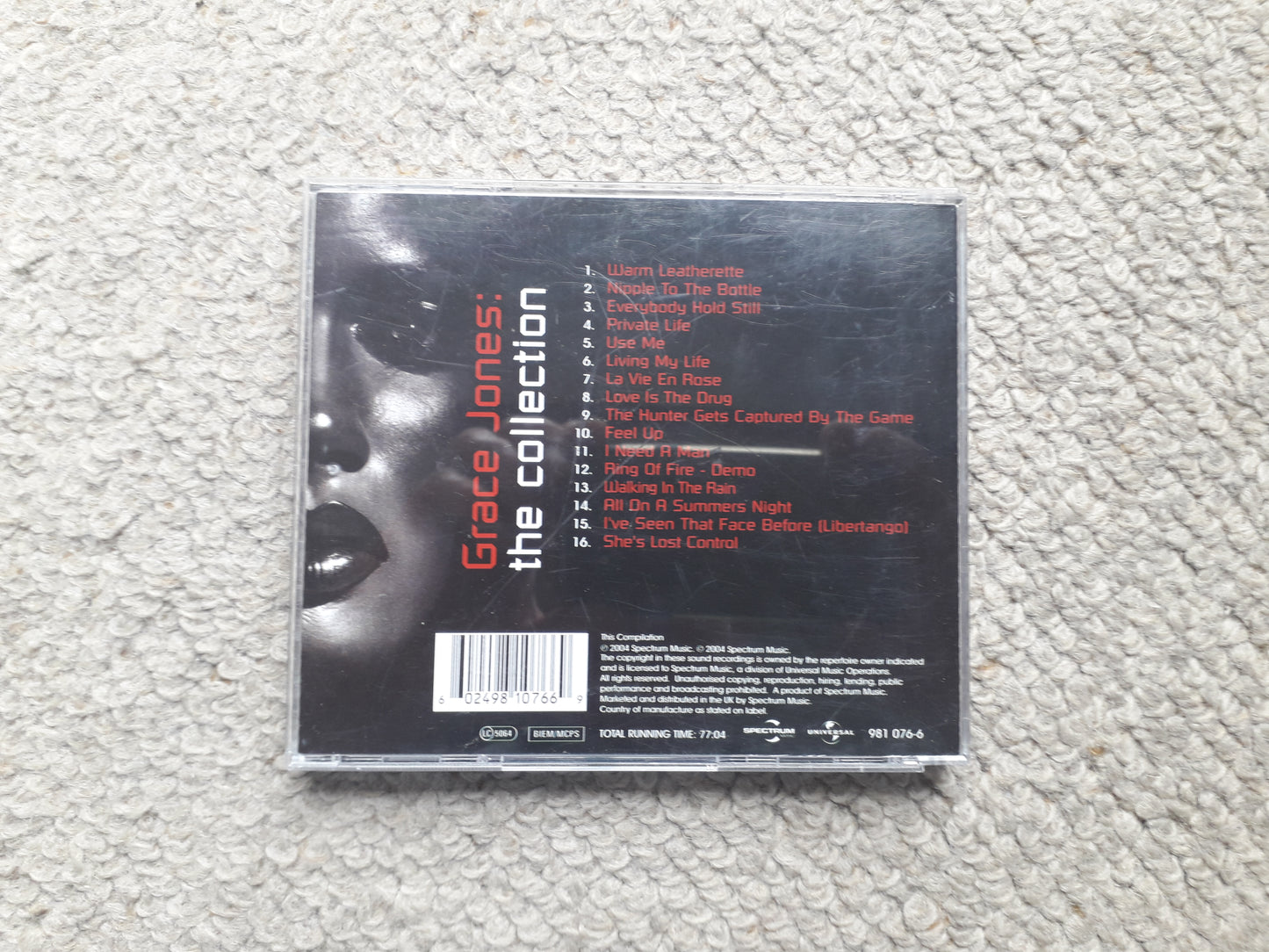 Grace Jones-The Collection CD (981 076-6)