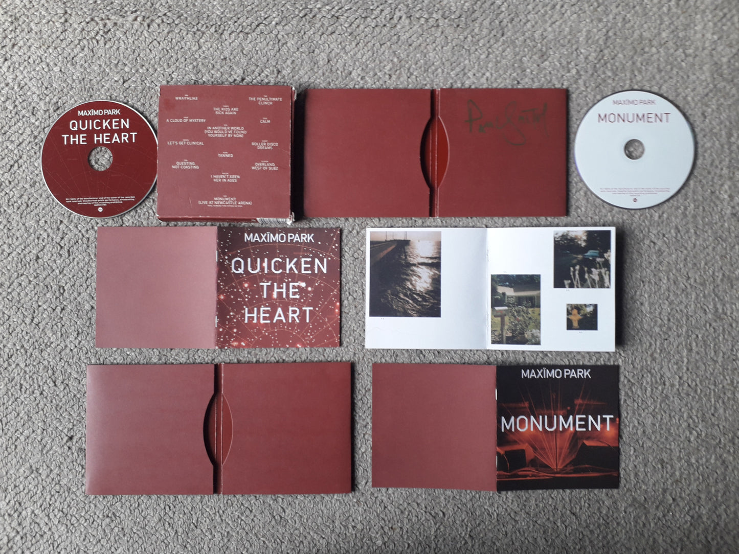 Maximo Park-Quicken The Heart 'Special Edition' CD/DVD Signed (WARPCD178X)