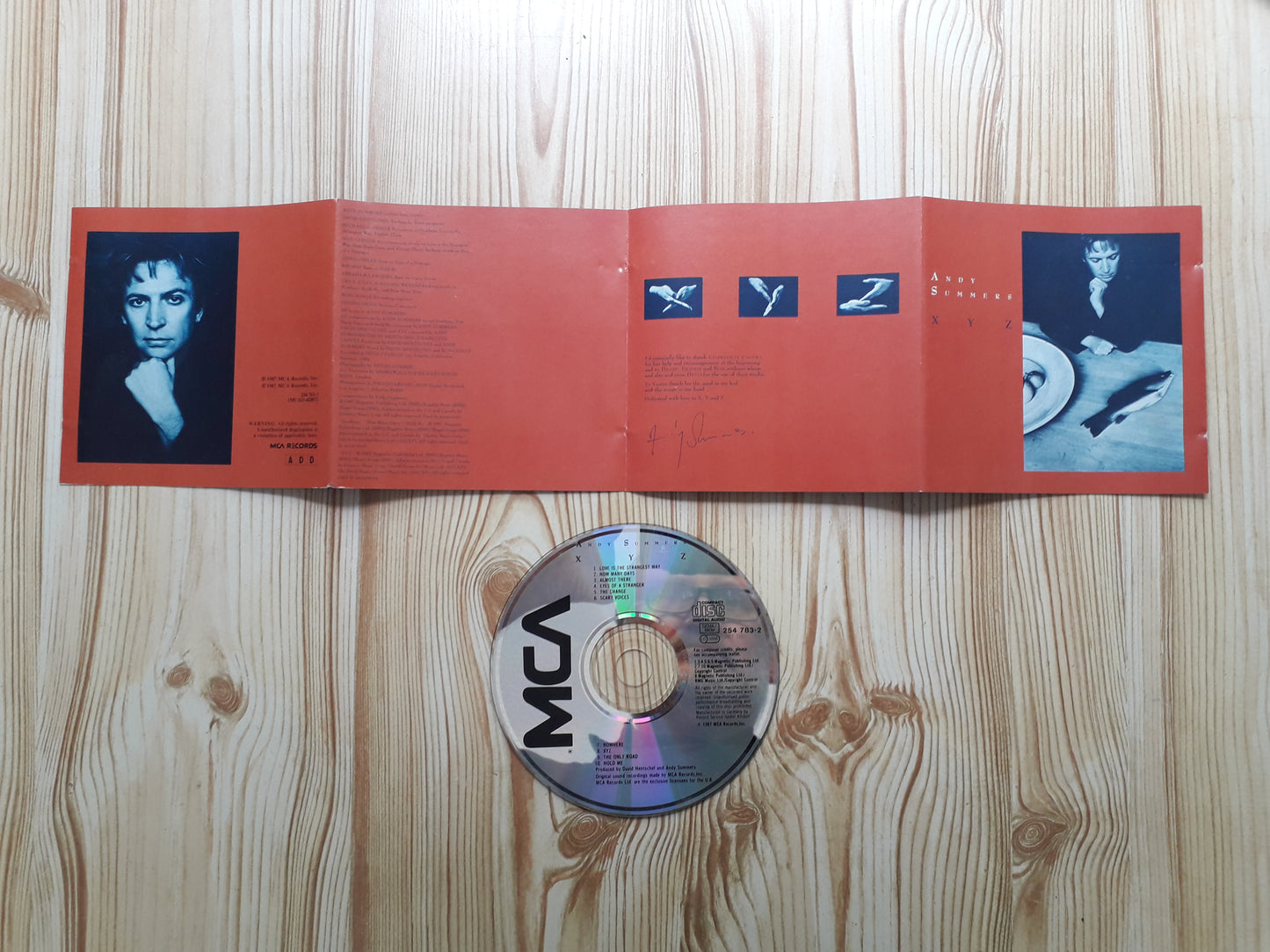 Andy Summers-XYZ CD (254 783-2)