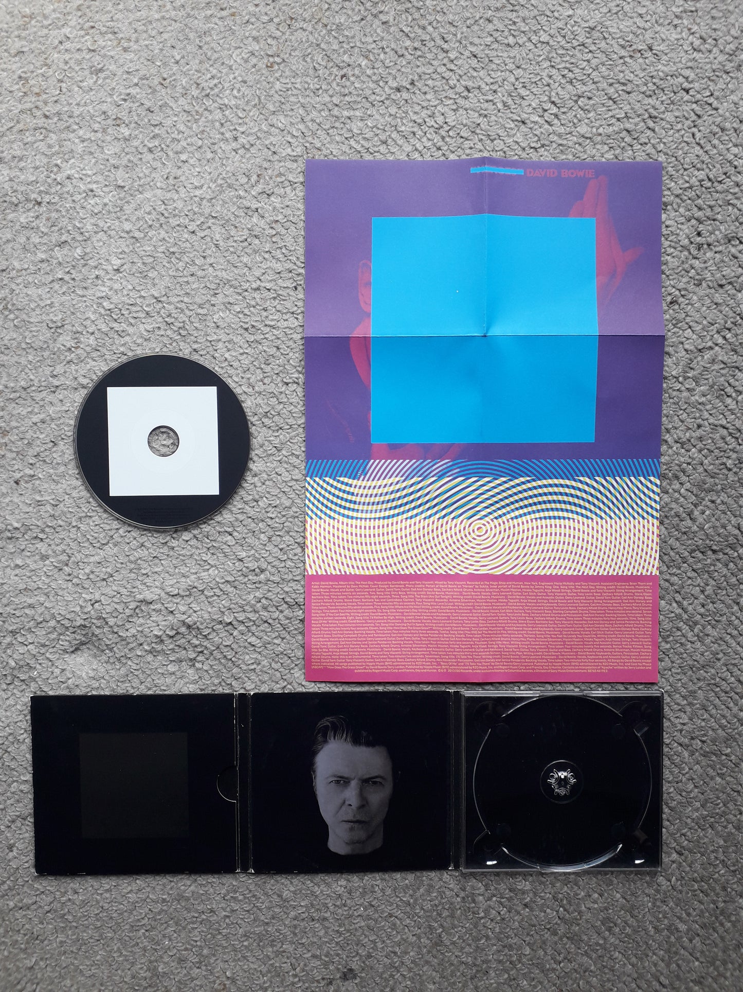 David Bowie–The Next Day Deluxe CD Bonus Tracks (88765461922)