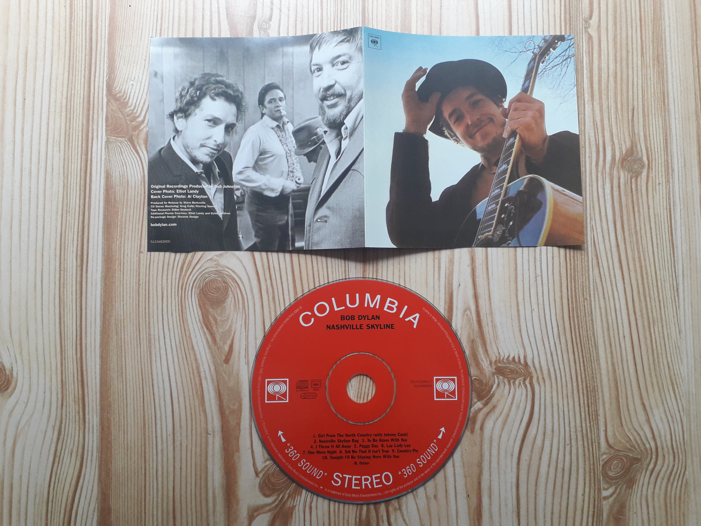 Bob Dylan-Nashville Skyline CD (512346 2)