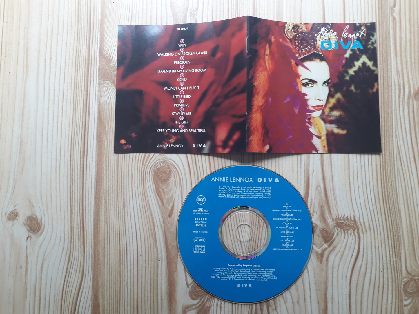 Annie Lennox-Diva CD (PD 75326)