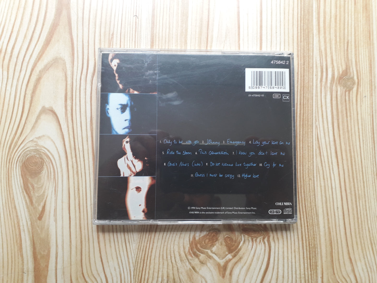 Roachford-Permanent Shade Of Blue CD (475842 2)