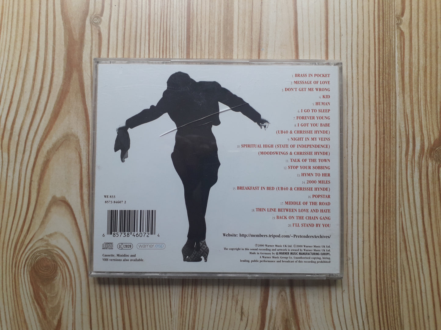 Pretenders-Greatest Hits CD (8573 84607 2)
