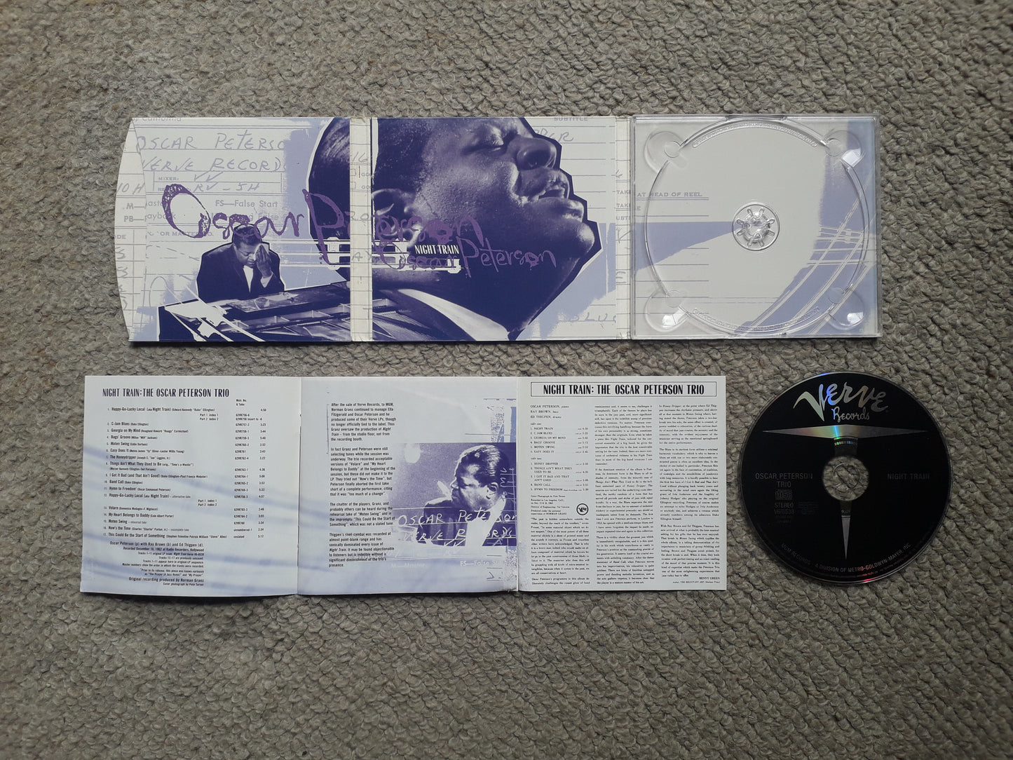 Oscar Peterson Trio–Night Train CD (521 440-2)