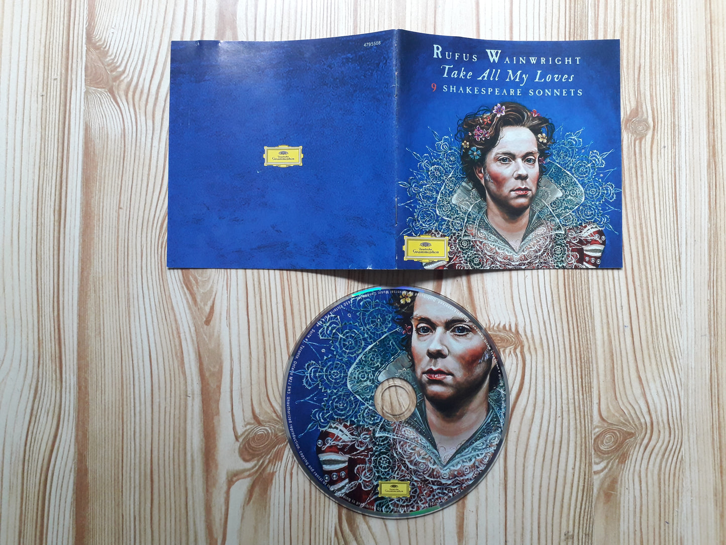 Rufus Wainwright–Take All My Loves-9 Shakespeare Sonnets CD (4795508)