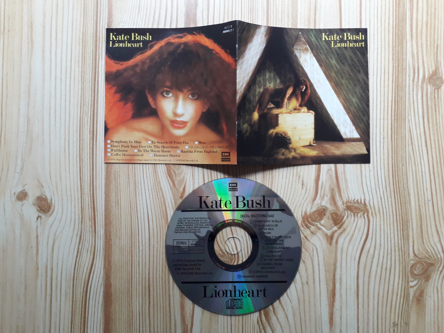 Kate Bush-Lionheart CD (0 777 7 46065 2 3)