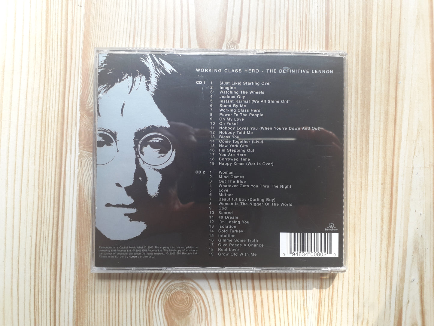 John Lennon–Working Class Hero-The Definitive Lennon Dbl CD