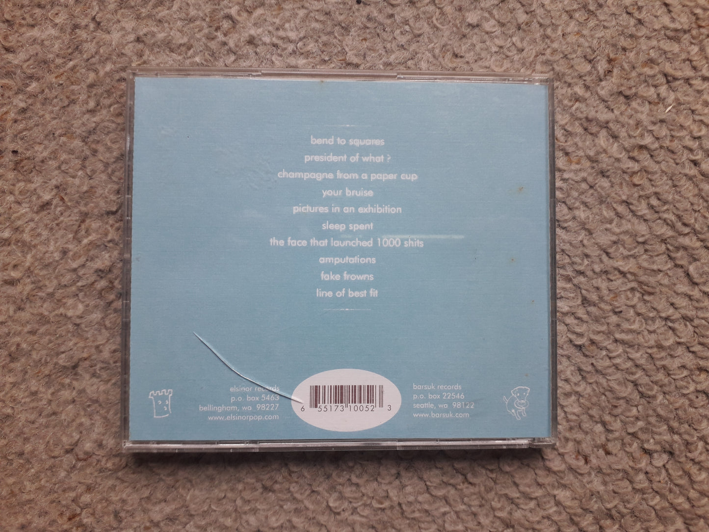 Death Cab For Cutie-Something About Airplanes CD (els071/krang005) 1998