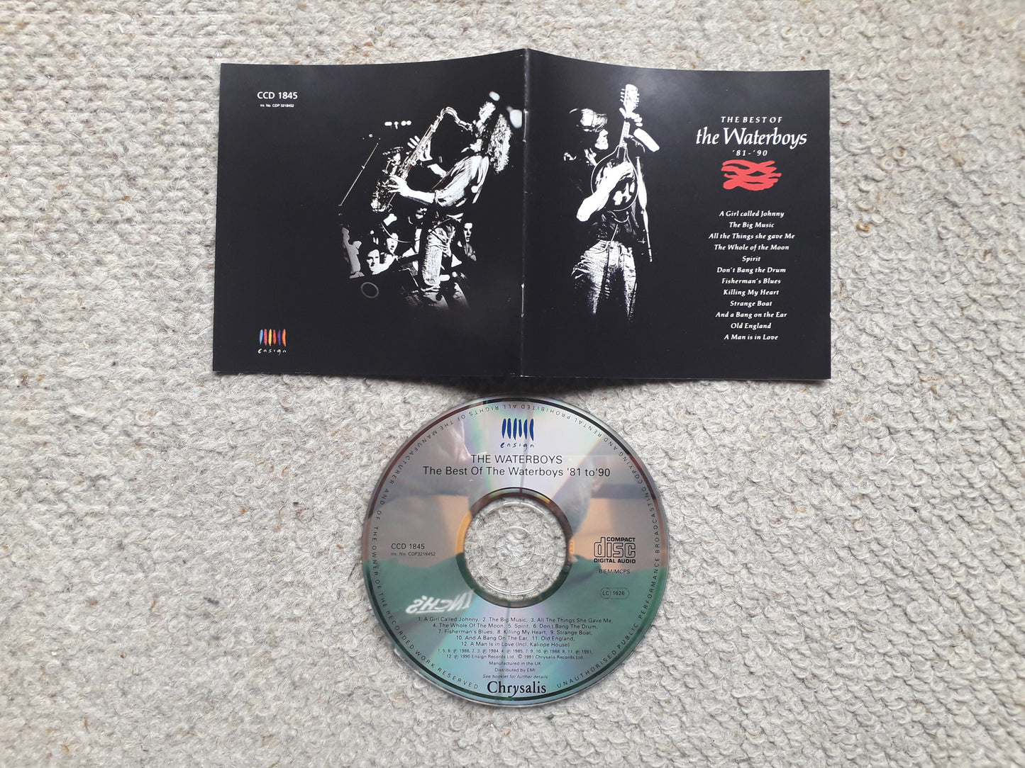 Waterboys-The Best )f The Waterboys 81-90 CD (CCD 1845)