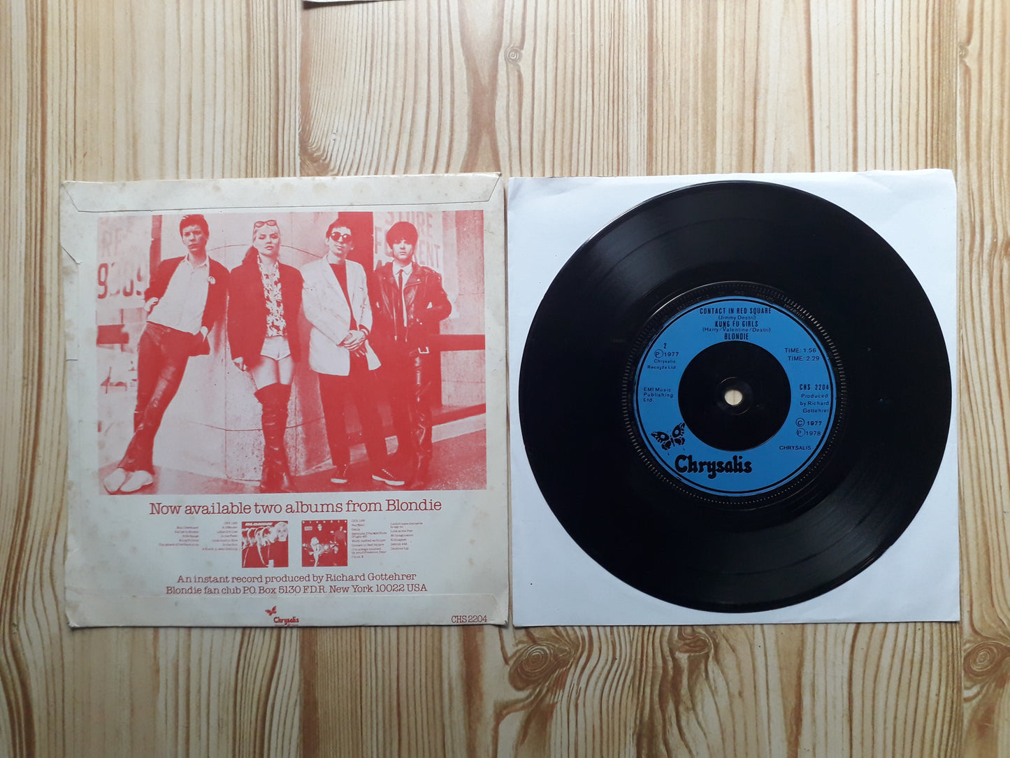 Blondie-Denis 7" EP (CHS 2204)