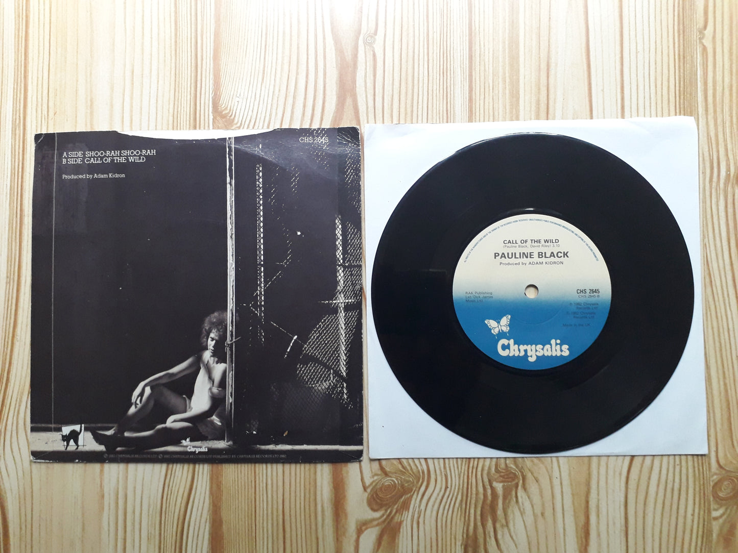 Pauline Black-Shoo-Rah Shoo-Rah 7" (CHS 2645)