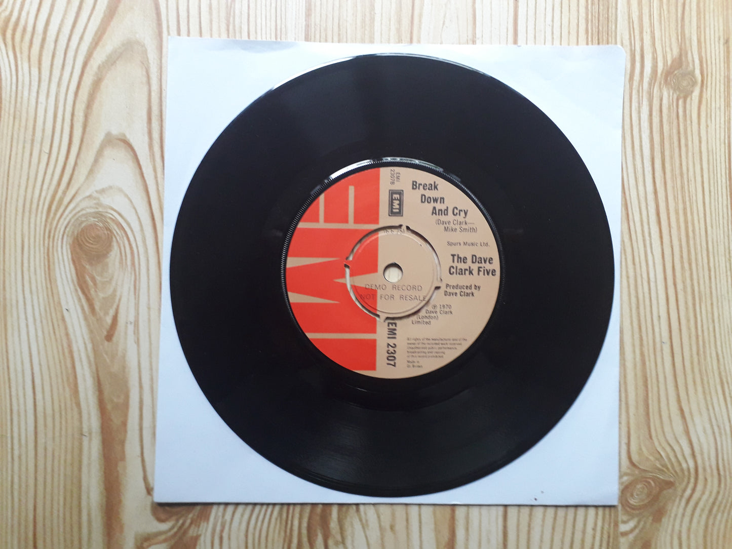 Dave Clark Five-Here Comes Summer 7" Promo (EMI 2307)