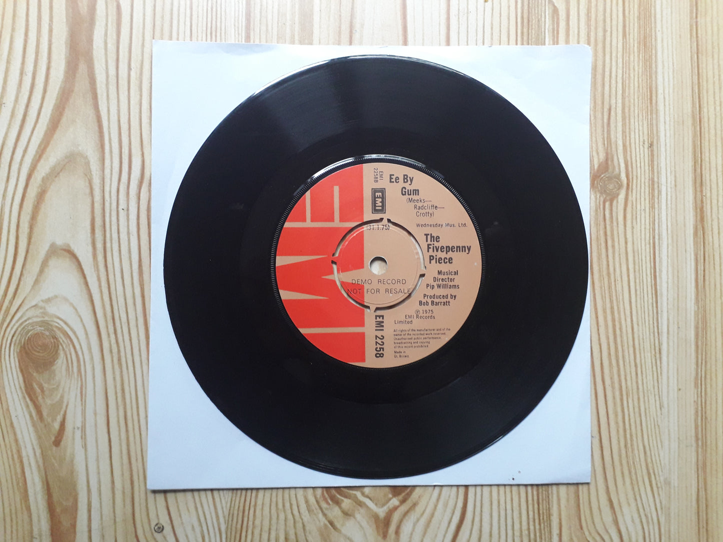 Fivepenny Piece–Big Jim 7" Promo (EMI 2258)
