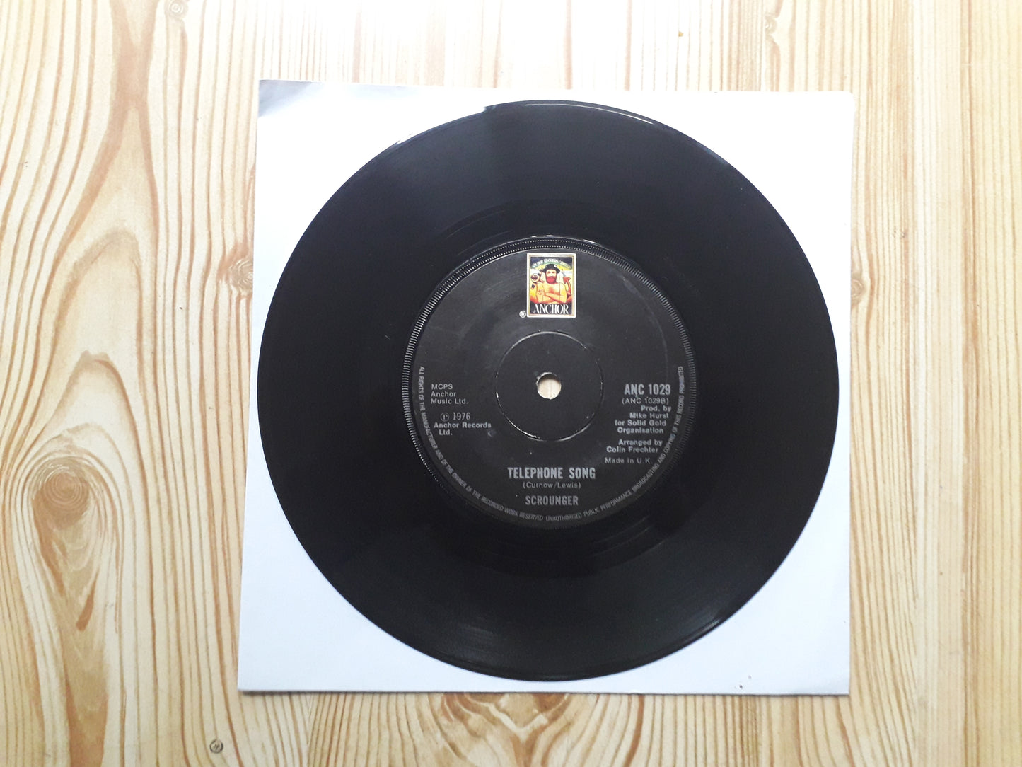 Scrounger-Parisian Cafe Blue 7" (ANC 1029)