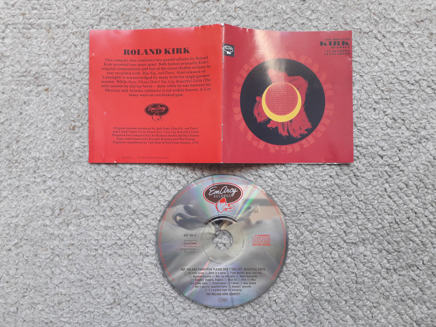 Roland Kirk-Rip, Rig & Panic/Beautiful Edith CD (832 164-2)