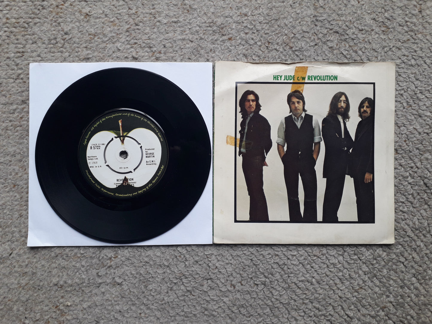 Beatles-Hey Jude/Revolution 7" (R 5722)