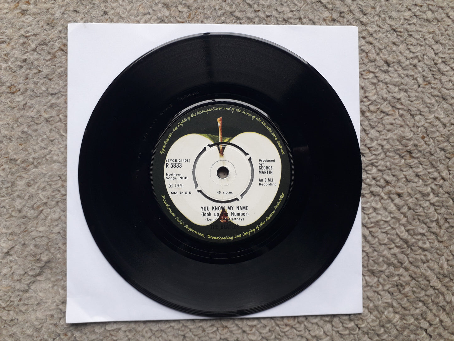 Beatles-Let It Be 7" (R 5833)